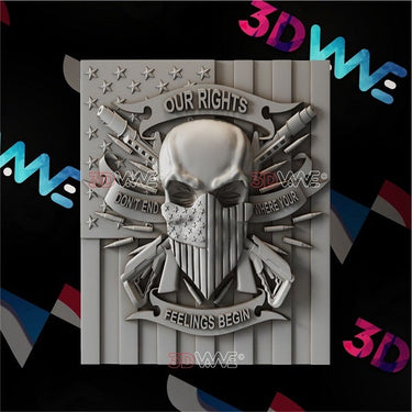 OUR RIGHTS 3d stl 3DWave.us